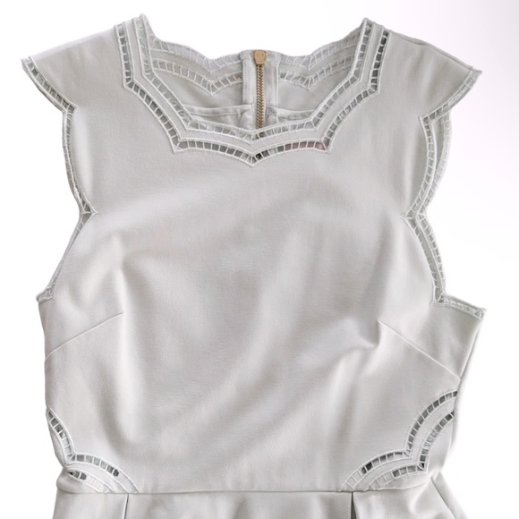 NWOT Ted Baker London Cammey Embroidered Skater Dress Size 1 MSRP $315 - Picture 5 of 10